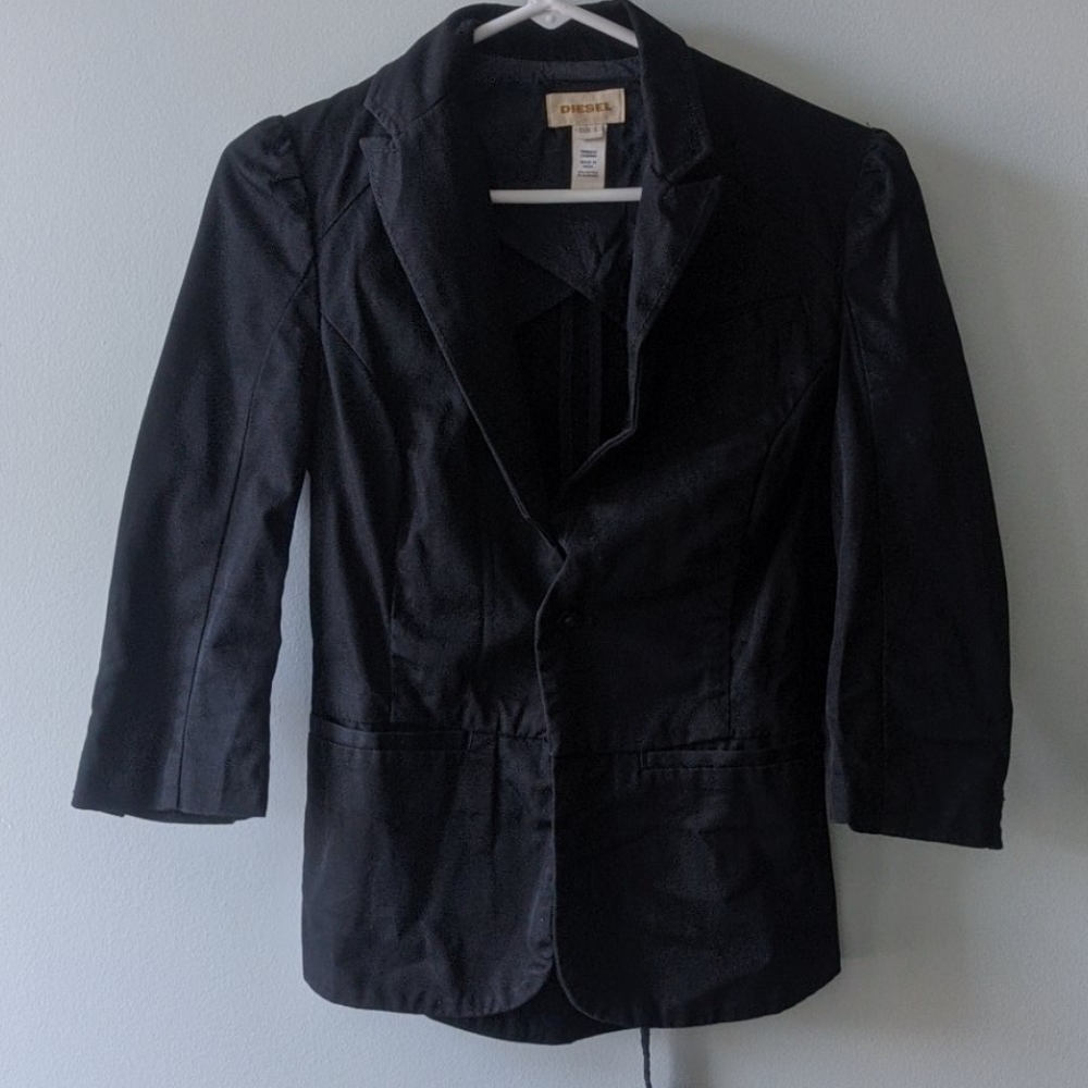 Diesel black blazer